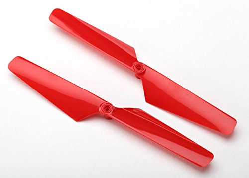 Traxxas 6628 Red Rotor Blade Set (2): Alias