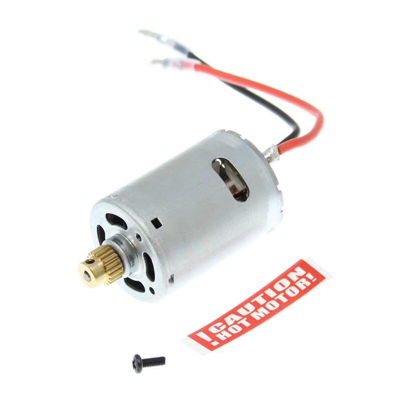 Redcat Racing BS711012RR 540 Brushed Motor w/ Brass Pinion, 20T (1pc)
