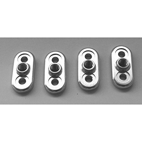 Hot Racing FVE311M08 Aluminum Silver Sway Bar Mount Losi 5ive