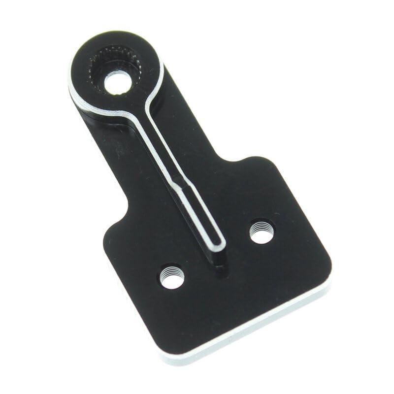 Redcat Racing 19685 Servo Horn 25T Aluminum, Black/Silver (1pc)