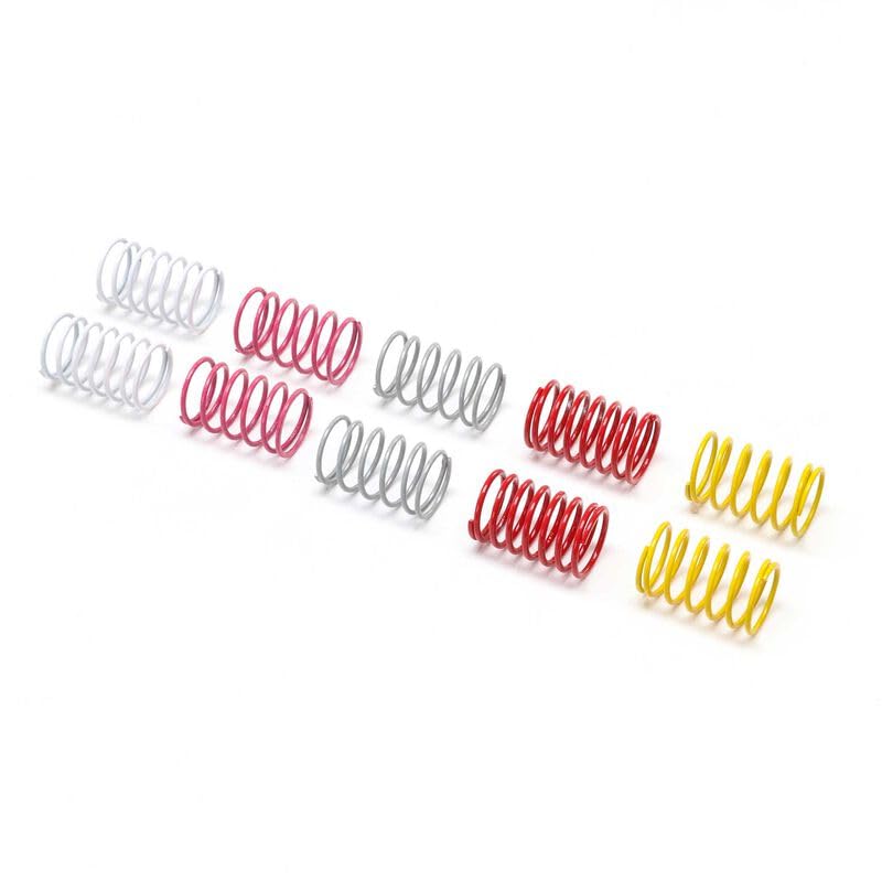 Losi LOS-1933 Tuning Spring Set (7-11lb/in, 2), On-Road: GROM