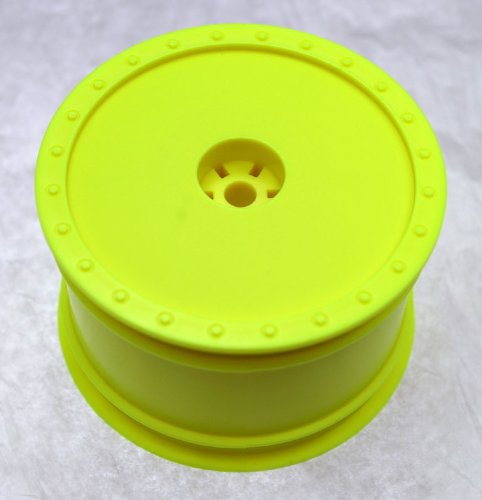 DE Racing BBARY Borrego Buggy Wheels Fits Team Associated B4/B44 Rear/Yellow