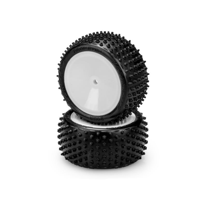J Concepts 3059101021 Drop Step - Pink Compound, Pre-Mounted on 3348W Wheels