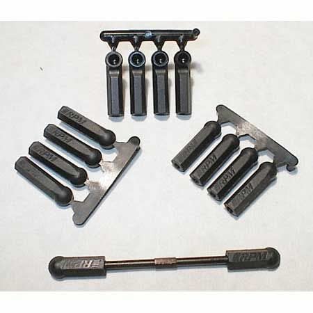 RPM 73392 Long Shank Rod Ends: Asociated RC10