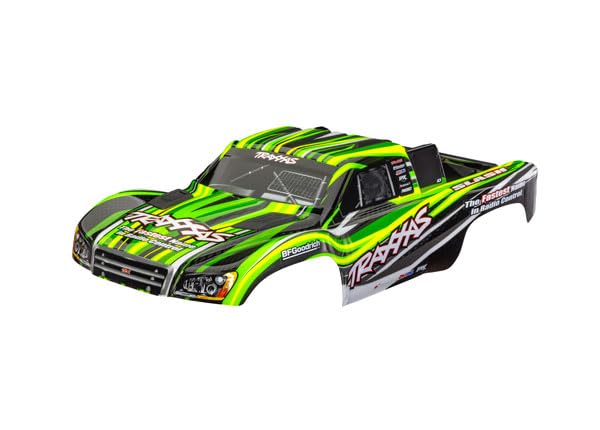 Traxxas 6910-GRN Slash 4X4 Green Clipless Body VXL 2WD