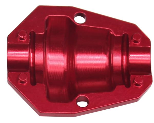 Hot Racing RACM12C02 Red Aluminum Diff Cover Ascent 18