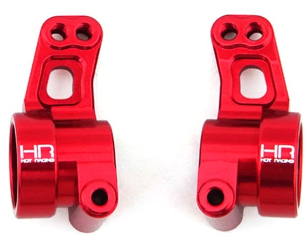 Hot Racing ARM2202 Aluminum Rear Hubs Red Arrma 2WD