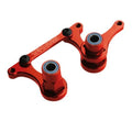 Traxxas 3743X Steering Bellcranks, Drag Link (Red-Anodized): 1/10 Slash 2wd