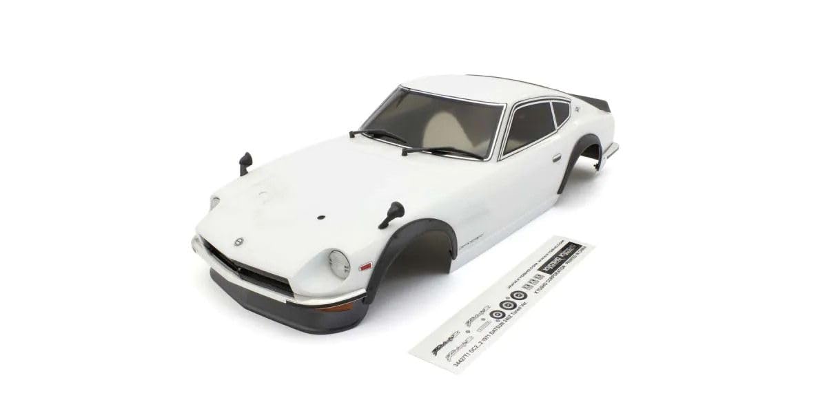 Kyosho FAB611WH 1971 Datsun 240Z Tuned Version White Decoration Body Set
