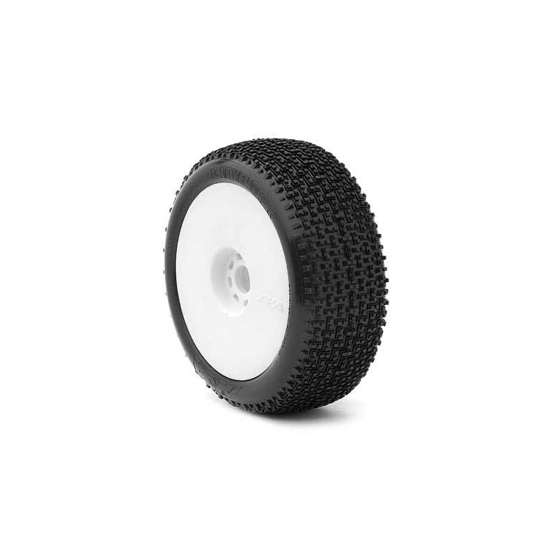 AKA 14002QRW 1/8 Buggy Cityblock SSLW Evo Wheel Prmnt White (2)
