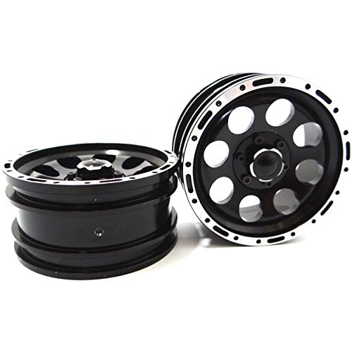 Hot Racing TTW26C01 1.9 Aluminum 6-lug Truck Wheels 12mm