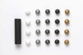 Tamiya 15385 JR Stabilizer Ball Cap Monochrome Mini 4WD Grade-Up New