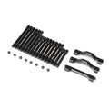 Losi LOS241076 Crossbar Brace & Spacer Set, TT, AL,BLK:LMT, TTLMT
