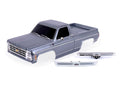 Traxxas 9212-SLVR Body '79 K10 Truck Complete, Silver