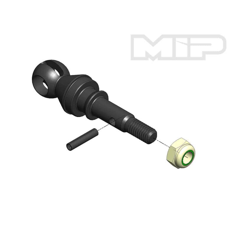 MIP 18131 CVD Axle, 17mm Offset w/ 12mm x 6mm Bearing
