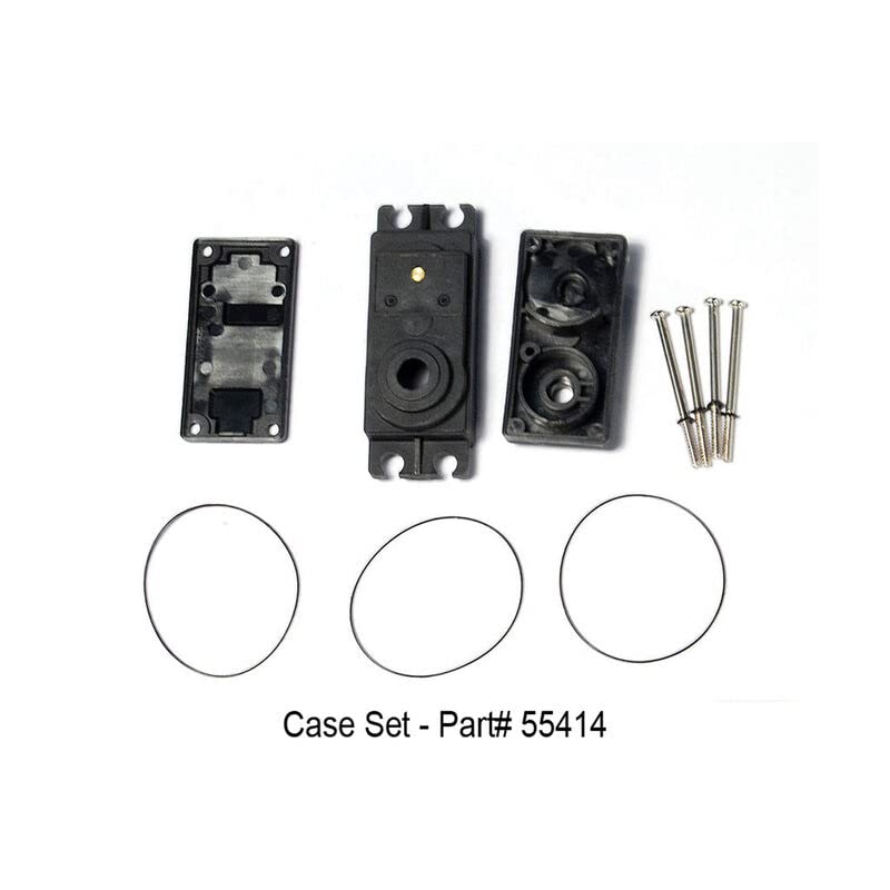 Hi-Tec  55414 Plastic/Aluminum Case Set for HS-7955TG, HS-7954SH