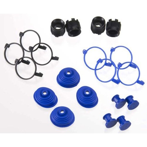 Traxxas 5378X Pivot Ball Caps Dust Boots Set of 4 Revo E-Revo T-Maxx Summit