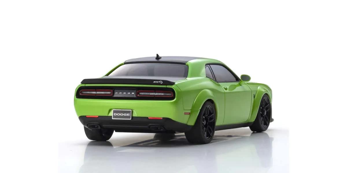 Kyosho 32621MG Mini Z AWD Dodge Challenger SRT Hellcat Redeye Readyset, Sublime Green