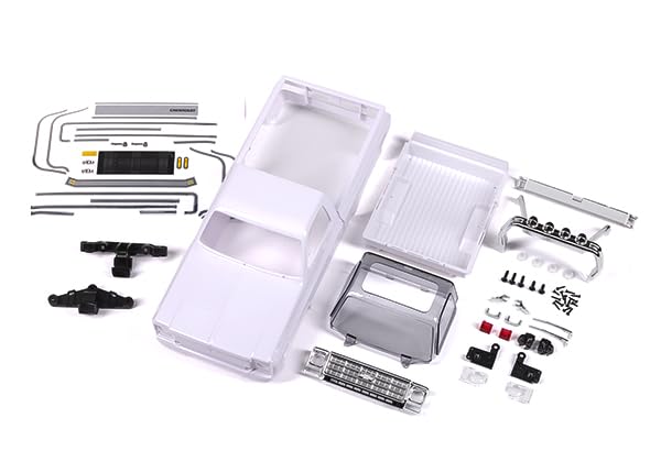 Traxxas 9811 Body TRX-4M Chevy K10 White, Unassembled