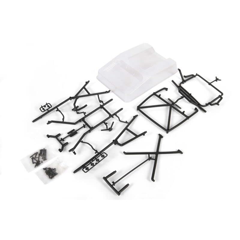 Axial AXI230007 1955 Ford Roll Cage Set w/Inner Bed Panels (Clear)