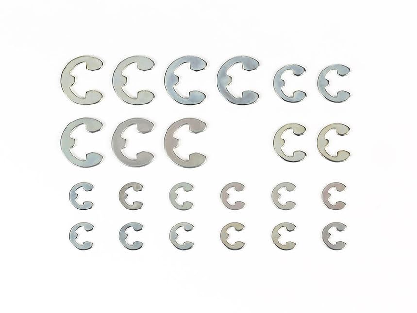 Tamiya 50380 E-Ring Set RC Spare Parts 380 Clips Hinge Pins New