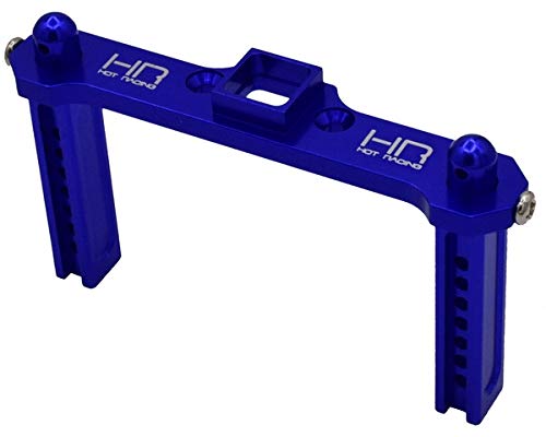 Hot Racing RVO3206 Blue Aluminum Rear Body Mount