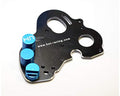 Hot Racing ERV18M01 Alum Dual Motor Heat Sink Motor Mount Plate: Traxxas E-Revo