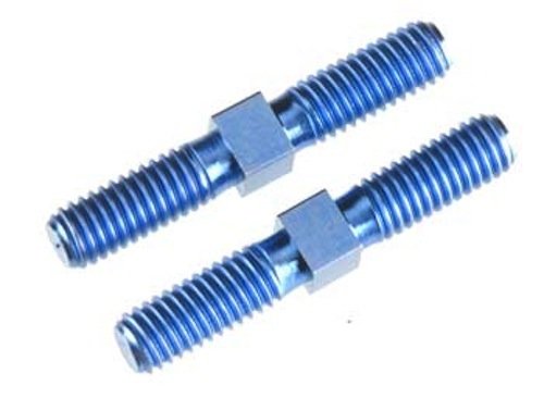 Team Associated 1411 Factory Team Titanium Turnbuckles (2) 0.75" Blue