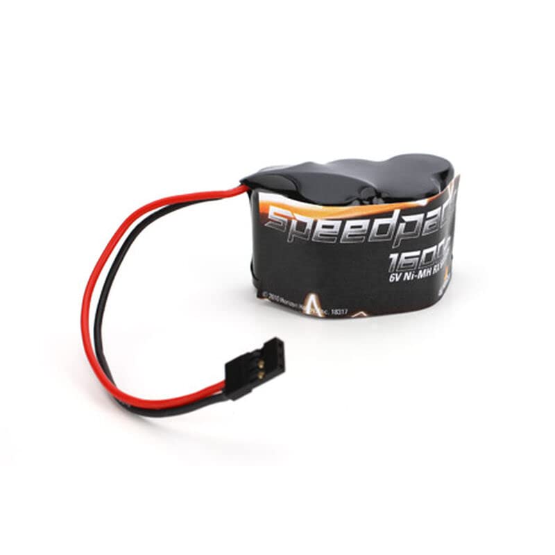 Dynamite DYN1453 6V 1600mAh Ni-MH Receiver Battery Pack, 3+2 Hump