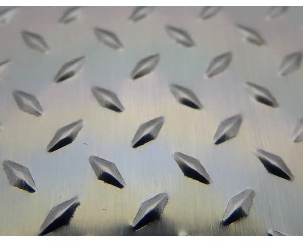Hot Racing ACC1811DP 1/10 Scale Aluminum Titanium Gold Diamond Plate (2)