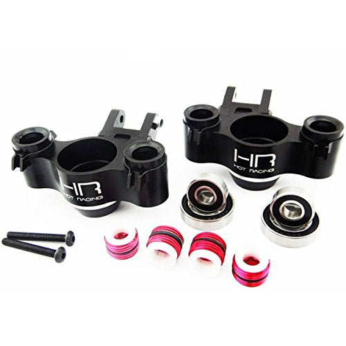 Hot Racing RVO21XG01 Heavy Duty Alum/Carbon Fiber Axle Carriers: Revo 3.3 E-Revo