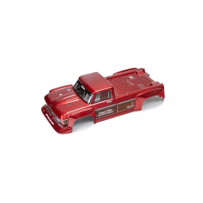 Arrma ARA402361 Outcast 4x4 BLX Painted Decaled Trimmed Body (Red)