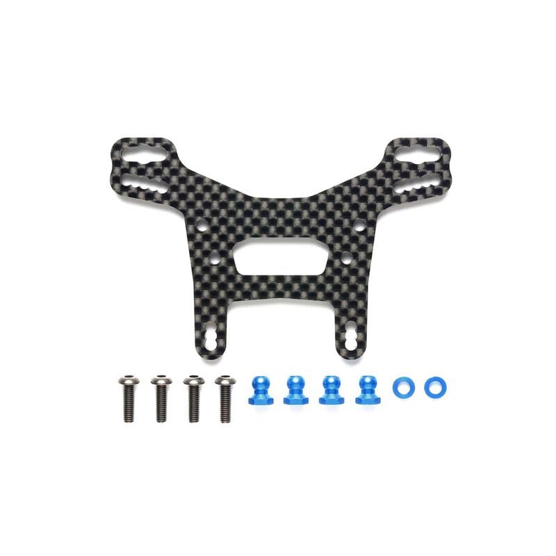 Tamiya 22058 XV-02 Carbon Damper Stay (Rear)