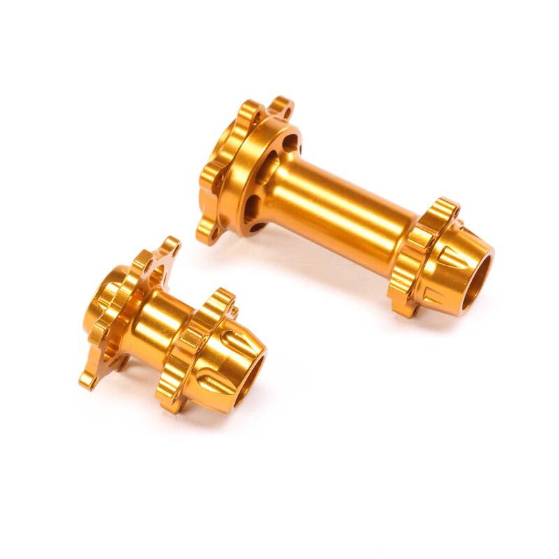 Losi LOS362004 Aluminum Hub Set, Machined, Gold: PM-MX