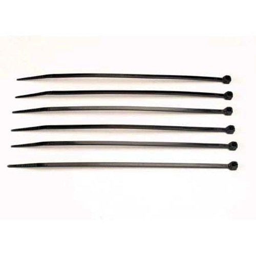 Traxxas 3155 Cable Ties,Med,Black (6): T-Maxx 2.5/3.3, Slayer