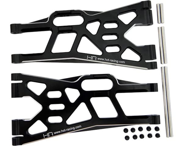Hot Racing XMX55X01 Aluminum Lower Arm Black X-Maxx