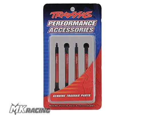 Traxxas 7118X Red Aluminum Push Rods: 1/16 E-Revo & VXL