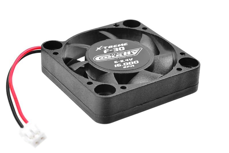 Corally 53105 Team Corally ESC High Speed Cooling Fan 30mm 6V-8.4V