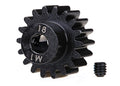 Traxxas 6491R Gear, 18-T Pinion (Machined) (1.0 Metric Pitch)