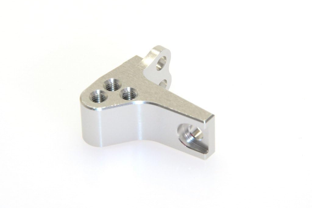 CEN Racing CKD0302 CNC Aluminum Panhard Lower Mount (Silver Anodized)