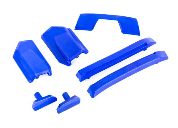 Traxxas 9510X Reinforcement Set, Blue:  fits #9511