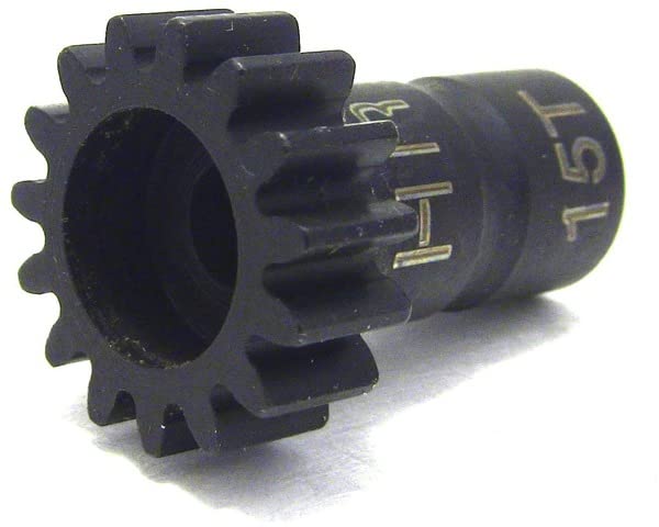 Hot Racing NSG2415L Mod 1 Long Shank 5mm Bore 15t Pinion Gear