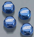 J-Concepts 2160-1 Blue Aluminum Battery Hold Down Thumb / Wrench Nut: JC Monroe