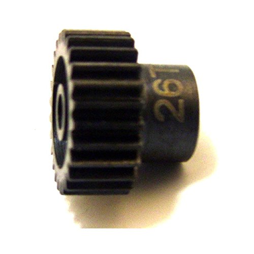 Hot Racing CSG1826 26t 48p Hardened Steel Pinion Gear 1/8 Bore
