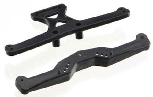 Team Associated 9820 Body Mounts, Front & Rear: SC10 2wd