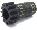 Hot Racing NSG2412L Mod 1 Long Shank 5mm Bore 12t Pinion Gear