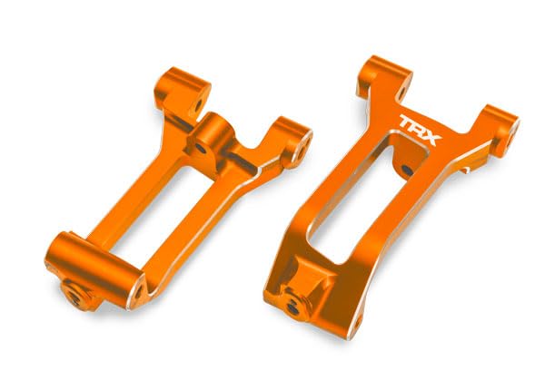 Traxxas 10932-ORNG Sand Car Orange Aluminum Caster Blocks (L&R)