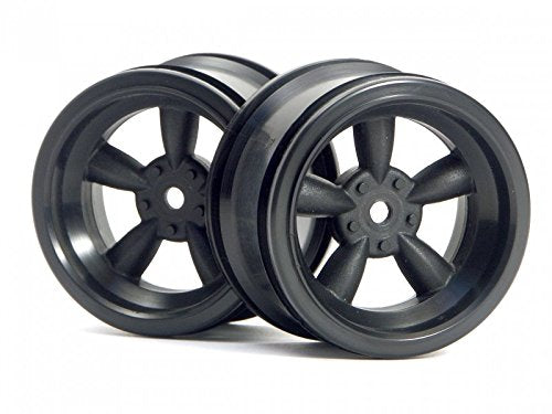 HPI Racing 3821 Vintage 5 Spoke Wheel 31mm Black (6mm Offset)