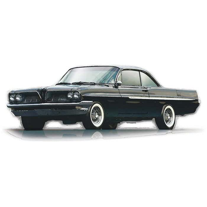 Moebius Models 1211 1/25 1961 Pontiac Ventura SD Model Kit