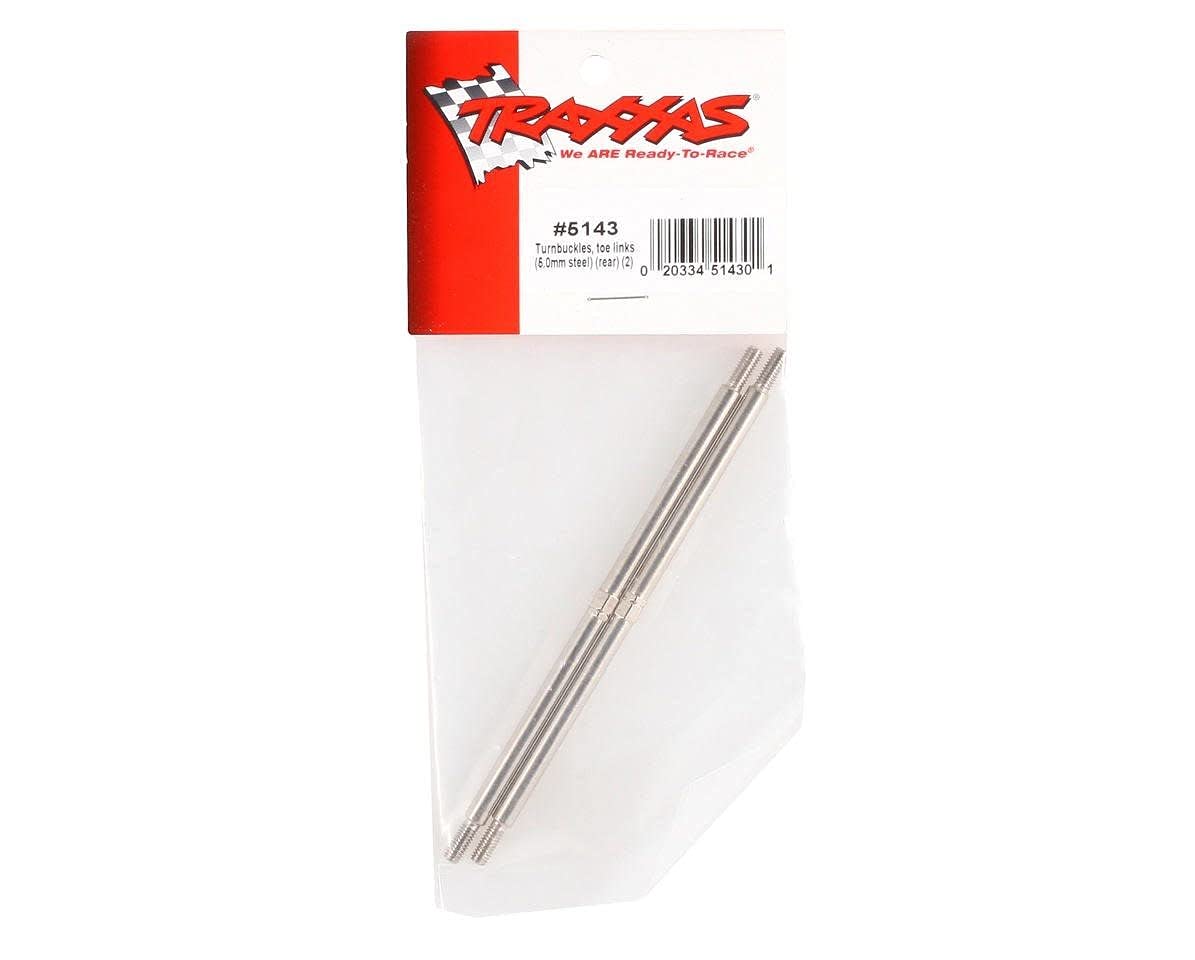 Traxxas 5143 Rear Turnbuckles, Toe Links: T-Maxx3.3, E-Maxx